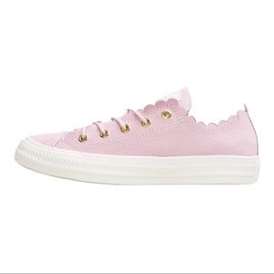 Converse CTAS Low Ox Frilly Thrills Suede Sneaker